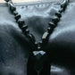 Lovely Black Faceted Necklace