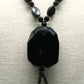 Lovely Black Faceted Necklace