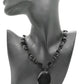 Lovely Black Faceted Necklace