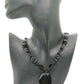 Lovely Black Faceted Necklace