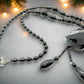 Lovely Black Faceted Necklace