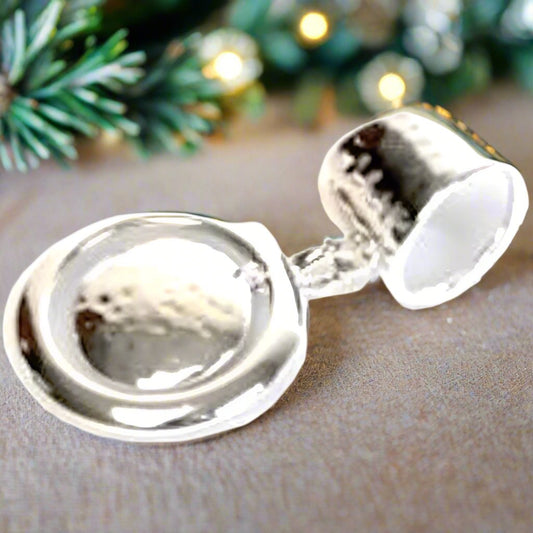 Silver Scarf Ring