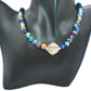 Fabulous Sea Blue Imperial Jasper Necklace Set