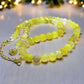 Fabulous Yellow Agates Necklace