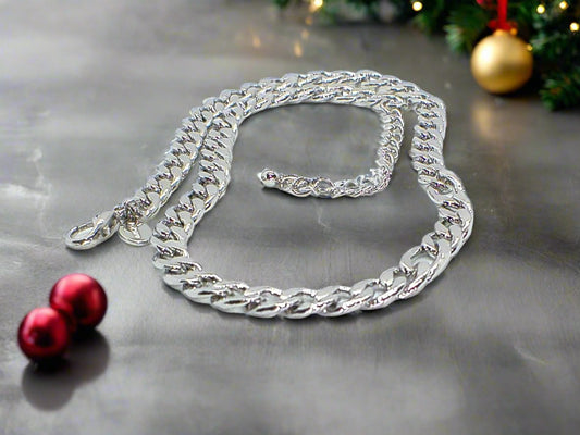 Exciting Silver Chain Necklace