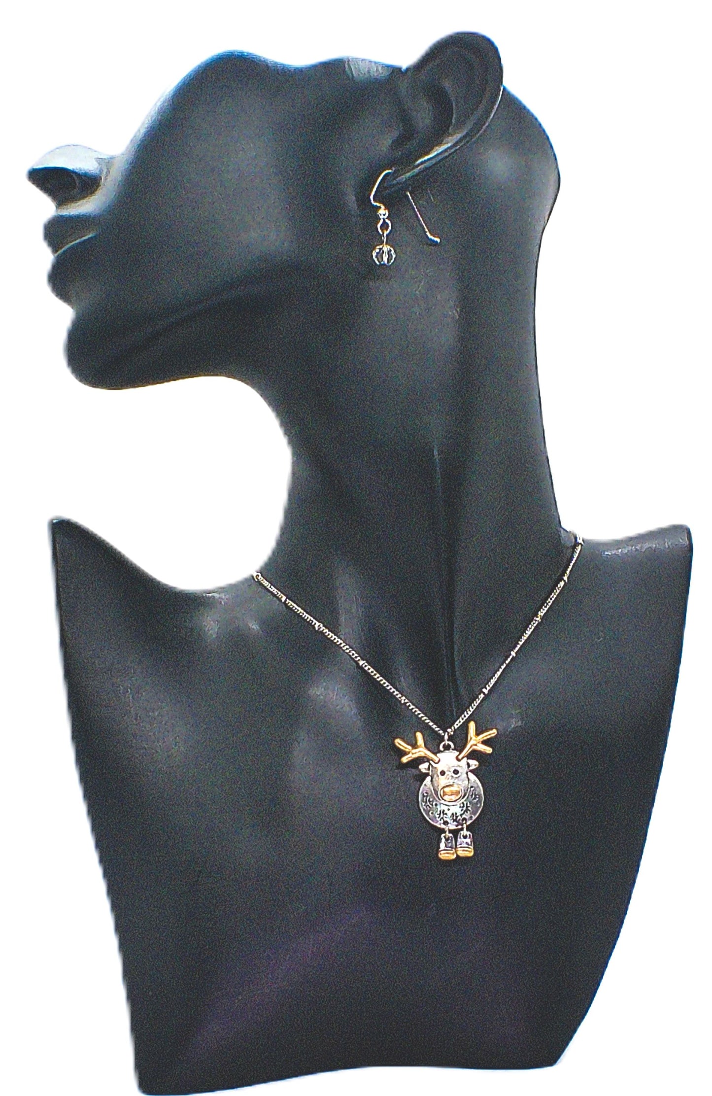 Rudolph the Reindeer Necklace Set