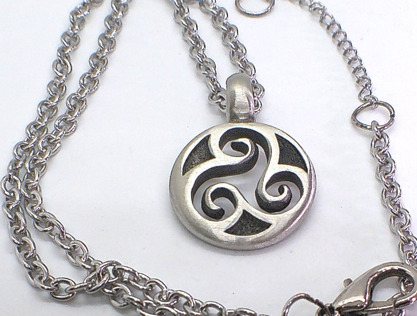 Triple Spiral Necklace