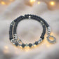 Fabulous Black & Gray Reflection - A  Necklace