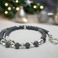 Fabulous Black & Gray Reflection - A  Necklace