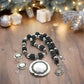 Stunning Silver and Black Necklace Set