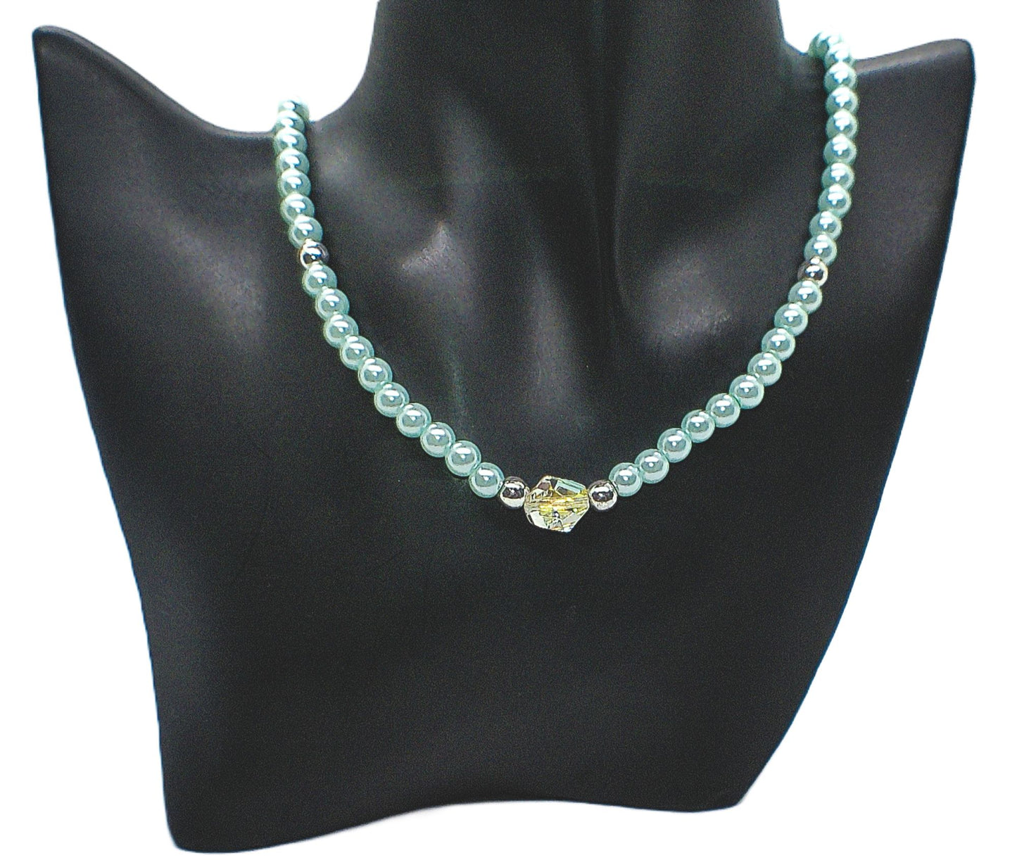 Beautiful Green Goddess B  Necklace