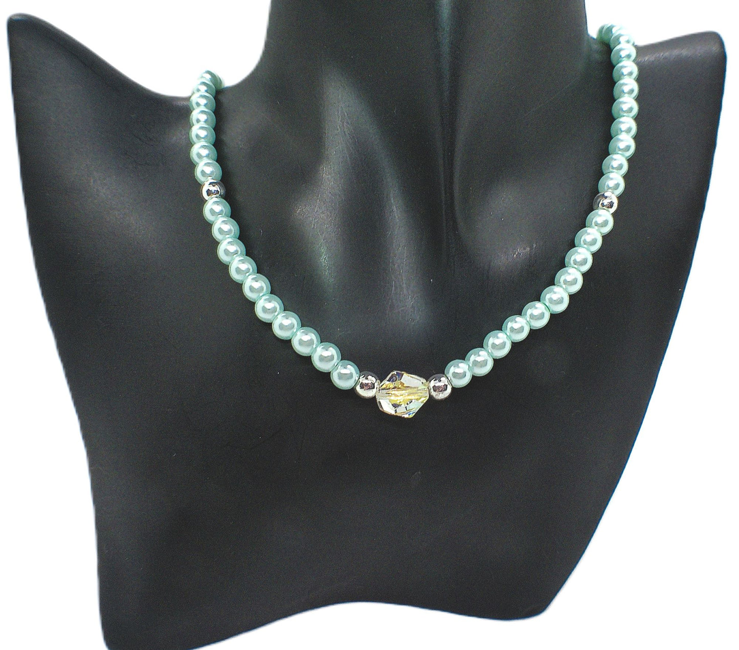 Beautiful Green Goddess B  Necklace