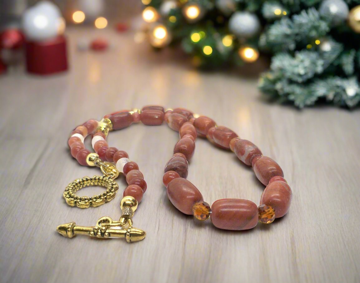 Gorgeous Red Adventurine Necklace B