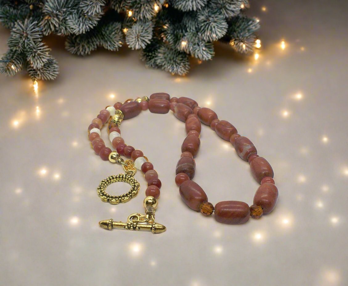 Gorgeous Red Adventurine Necklace B