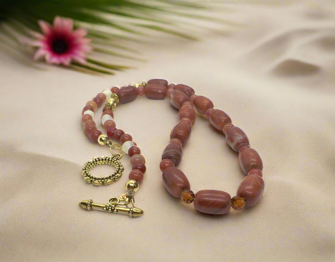 Gorgeous Red Adventurine Necklace B