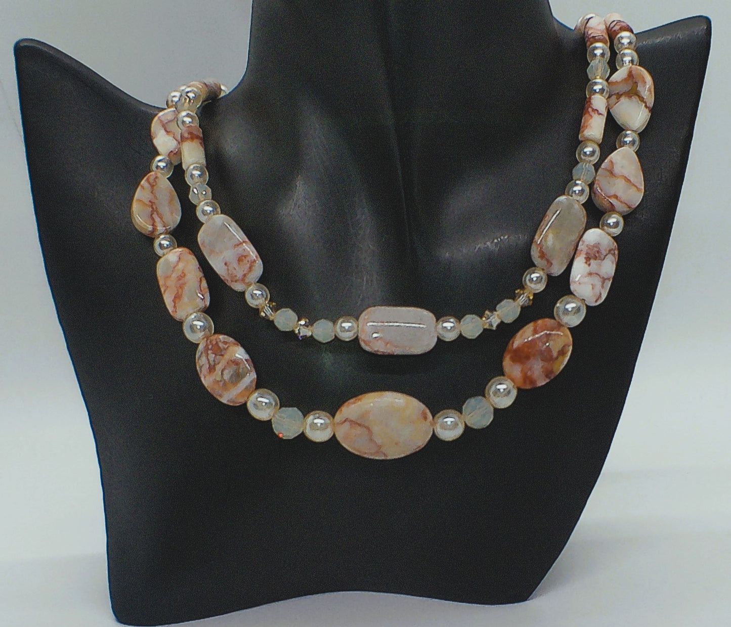 Perfect Peachy Sweet Necklace Set