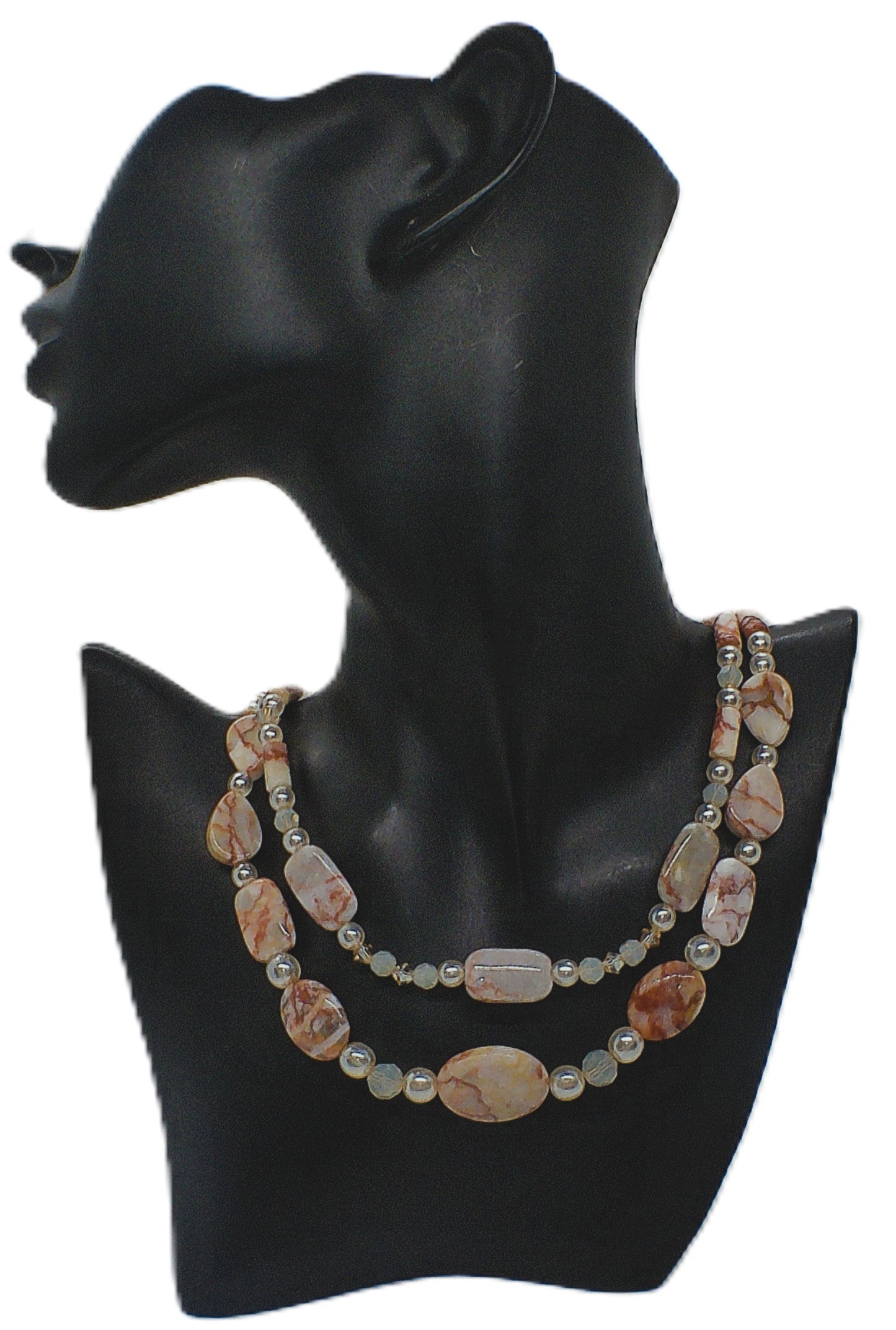 Perfect Peachy Sweet Necklace Set