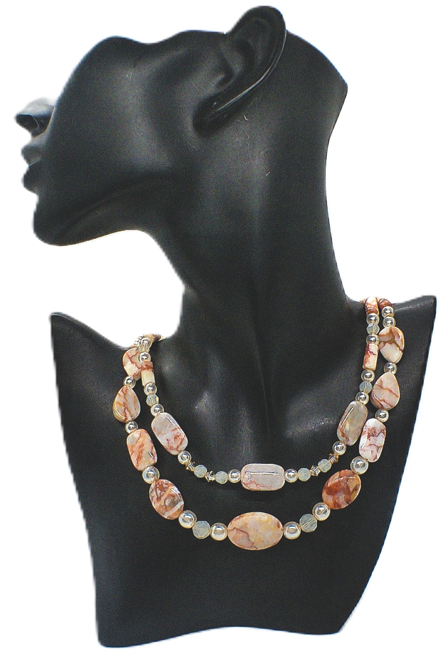 Perfect Peachy Sweet Necklace Set