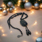 Lovely Black Faceted Necklace