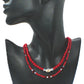 Gorgeous Red, Cosmic Crystal, One-of-a-Kind Necklace-Handcrafted by Artistry Jewelry