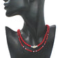 Gorgeous Red, Cosmic Crystal, One-of-a-Kind Necklace-Handcrafted by Artistry Jewelry