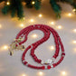 Gorgeous Red, Cosmic Crystal, One-of-a-Kind Necklace-Handcrafted by Artistry Jewelry