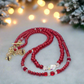 Gorgeous Red, Cosmic Crystal, One-of-a-Kind Necklace-Handcrafted by Artistry Jewelry