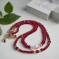 Gorgeous Red, Cosmic Crystal, One-of-a-Kind Necklace-Handcrafted by Artistry Jewelry