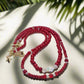 Gorgeous Red, Cosmic Crystal, One-of-a-Kind Necklace-Handcrafted by Artistry Jewelry