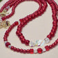 Gorgeous Red, Cosmic Crystal, One-of-a-Kind Necklace-Handcrafted by Artistry Jewelry