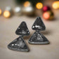 Gorgeous Triangles of Black Diamonds Earrings