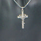 Stunning Heart and Cross Pendant Necklace