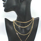 Beautiful Multi-layer Gold Necklace