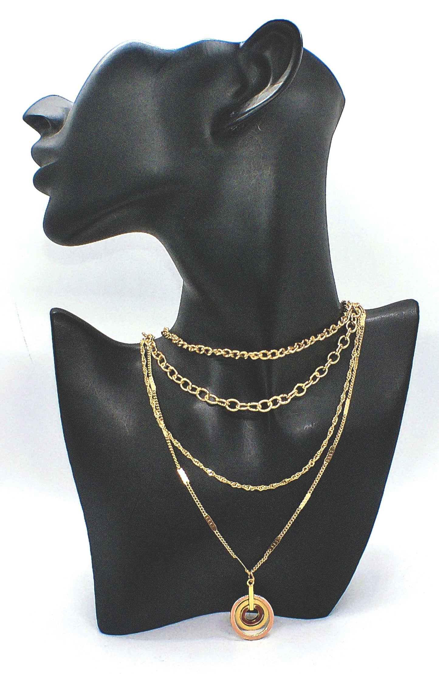 Beautiful Multi-layer Gold Necklace