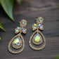 Stunning Tear Drop Stone Earrings