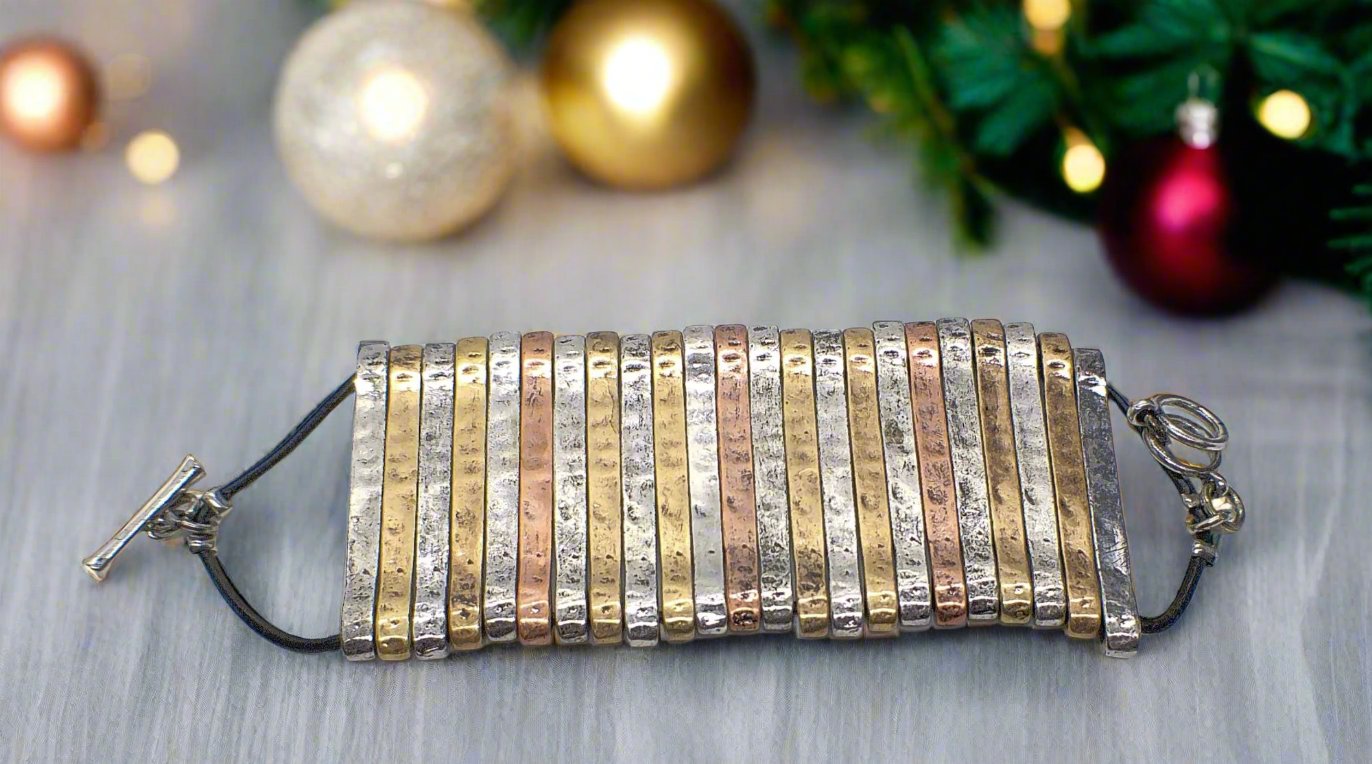 Fabulous Aged Finished Metal Bracelet