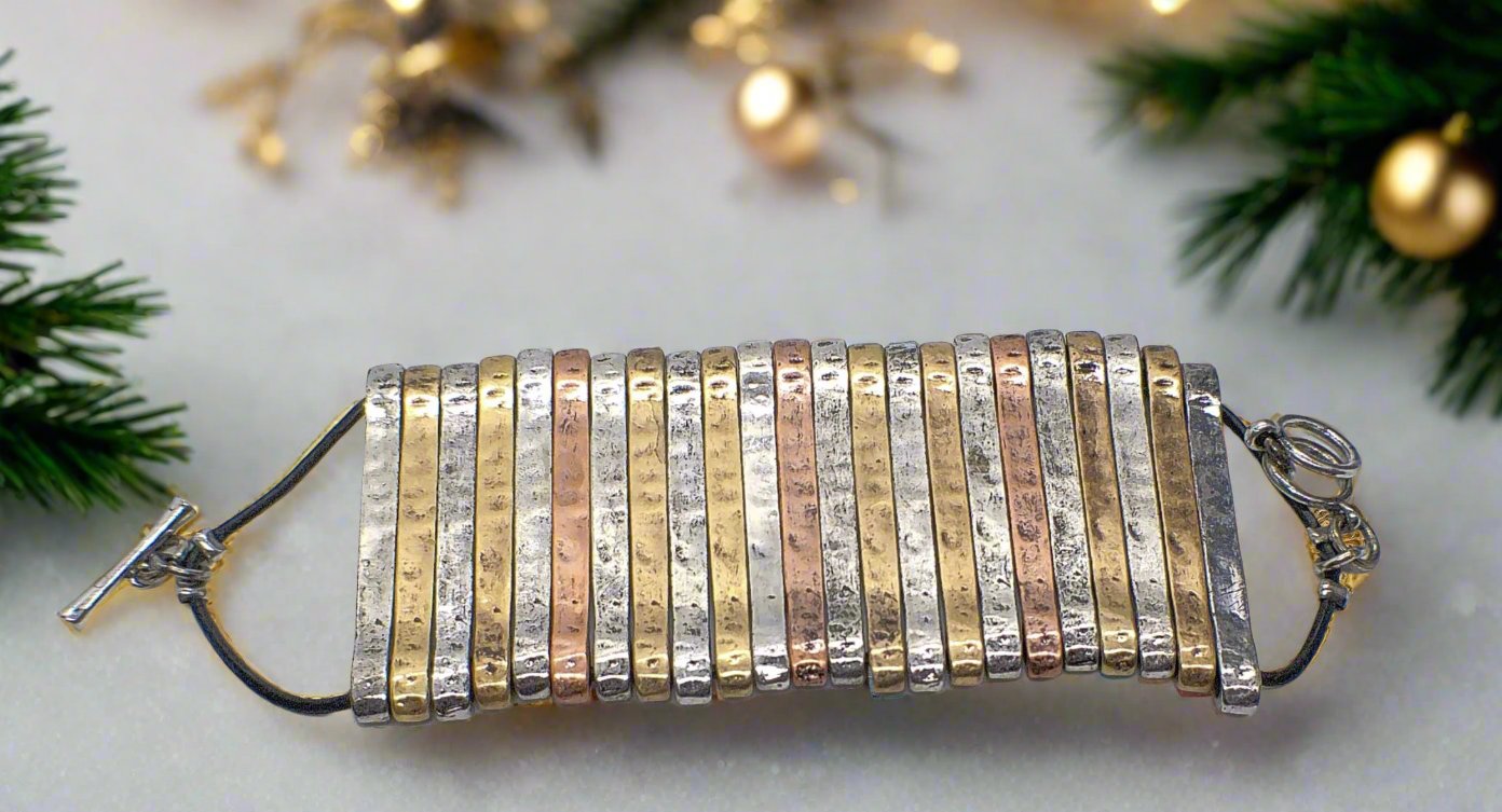 Fabulous Aged Finished Metal Bracelet