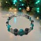 Gorgeous Black and Turquoise Bracelet