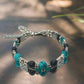 Gorgeous Black and Turquoise Bracelet