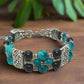 Gorgeous Black and Turquoise Bracelet