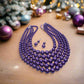 Gorgeous Purple Multi-Strand Necklace Set