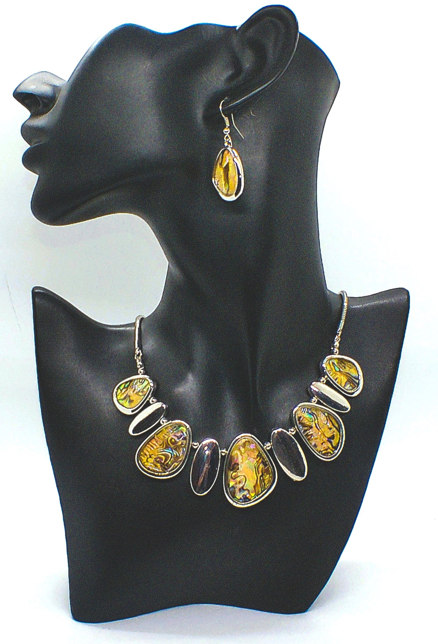 Gorgeous Abalone Necklace Set