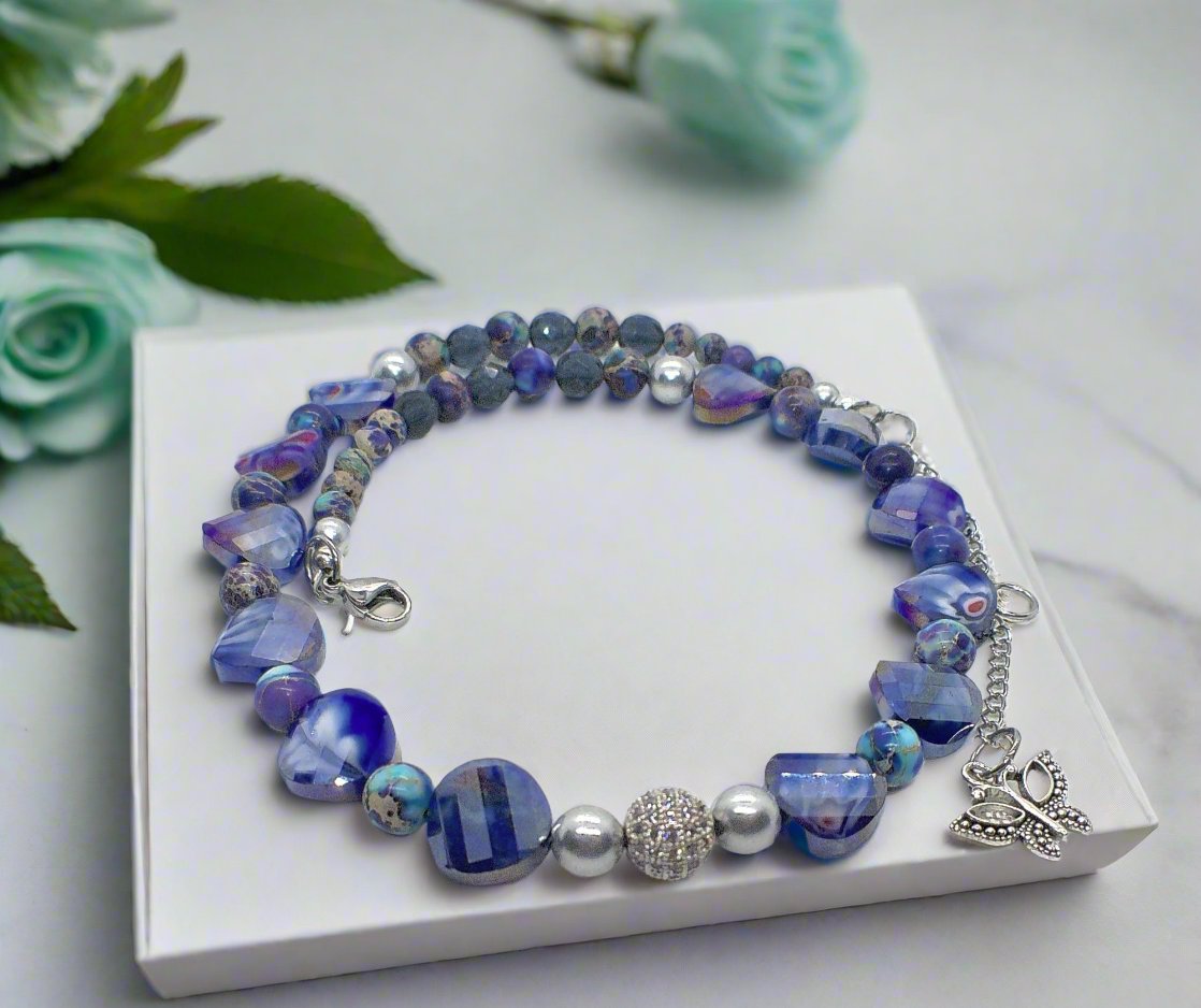 https://www.artistryjewelry.net/products/beautiful-sea-blue-jasper-firepolish-blue-silver-and-montana-blue-beaded-necklace-handcrafted-by-artistry-jewelry