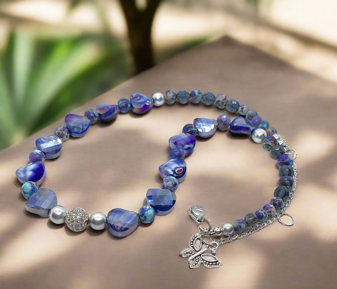 https://www.artistryjewelry.net/products/beautiful-sea-blue-jasper-firepolish-blue-silver-and-montana-blue-beaded-necklace-handcrafted-by-artistry-jewelry