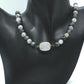 Beautiful Mountain Jade, Labradorite, Semi-precious, Beaded Necklace handcrafted by Artistry Jewelry