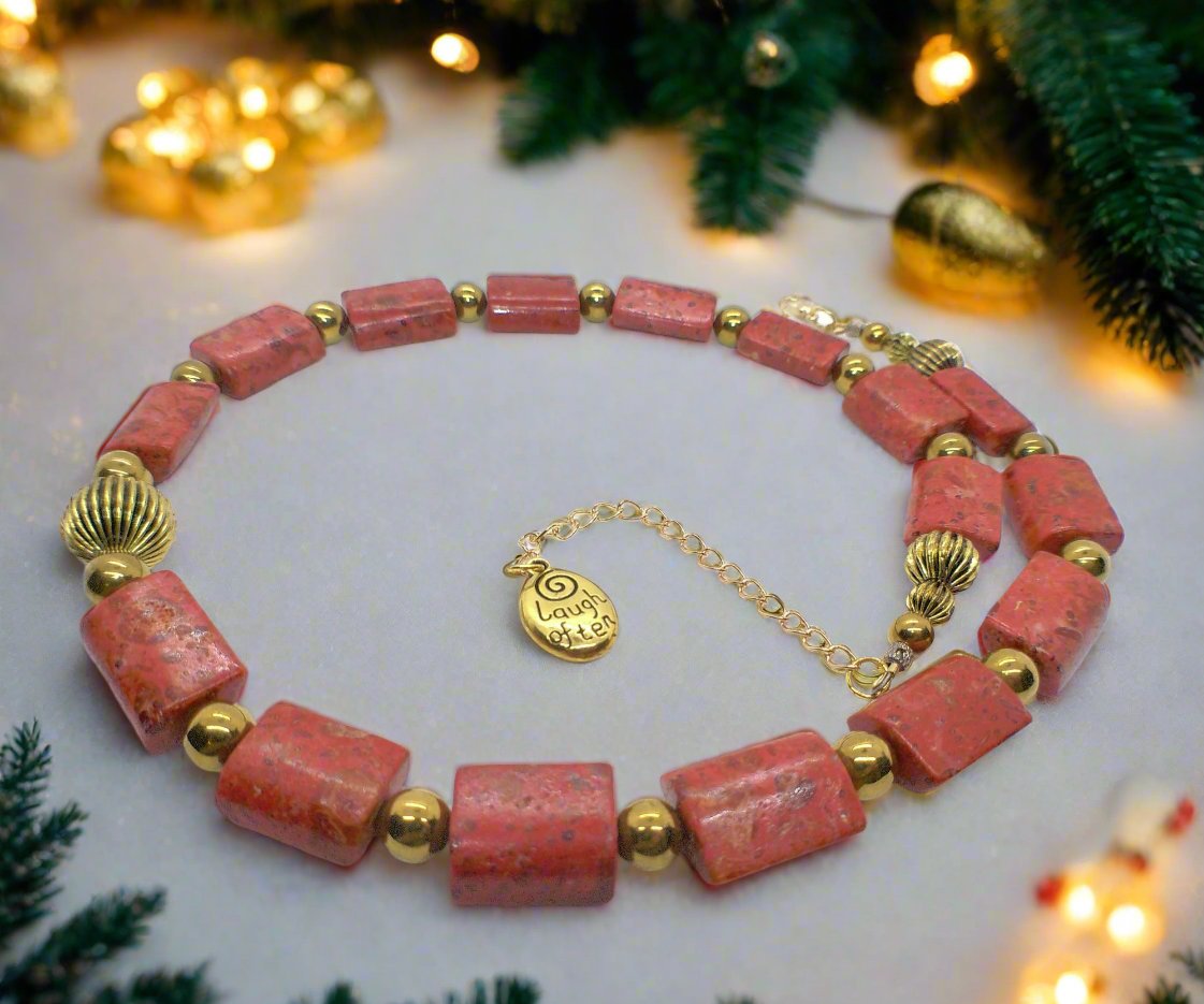 https://www.artistryjewelry.net/products/beautiful-coral-rectangles-antique-gold-rds-gp-hematite-semi-precisous-beaded-necklace-handcrafted-by-artistry-jewelry