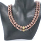 Stunning Crystal, Pearl, and Druk Two-Strand Beaded Necklace