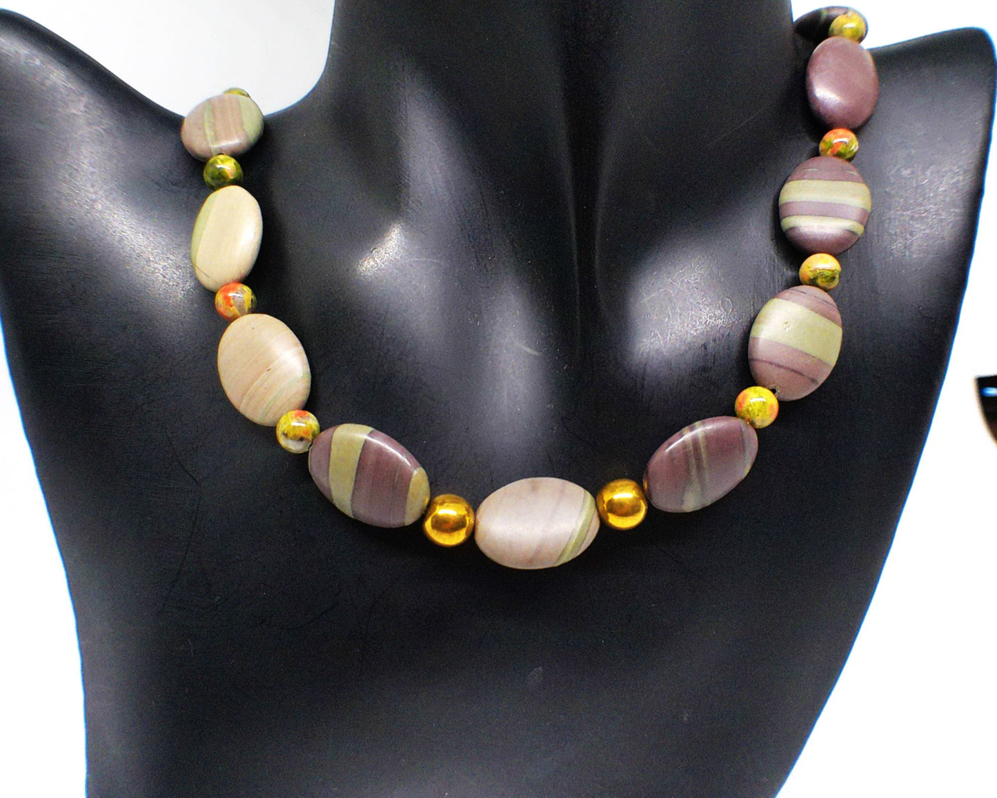 https://www.artistryjewelry.net/products/alluring-mocha-mint-jasper-unakite-and-hematite-beaded-necklace-by-artistry-jewelry