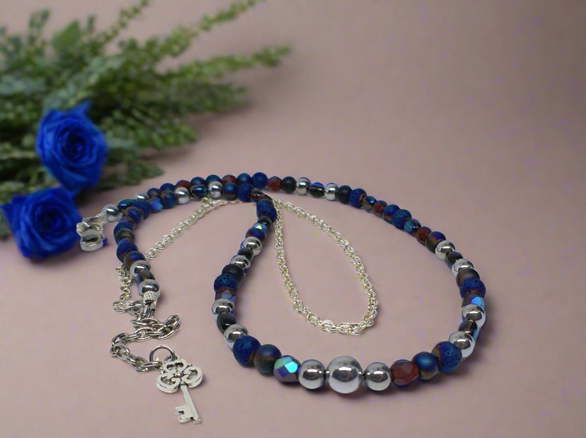 https://www.artistryjewelry.net/products/radiant-blue-natural-lava-and-hematite-beaded-two-strand-necklace