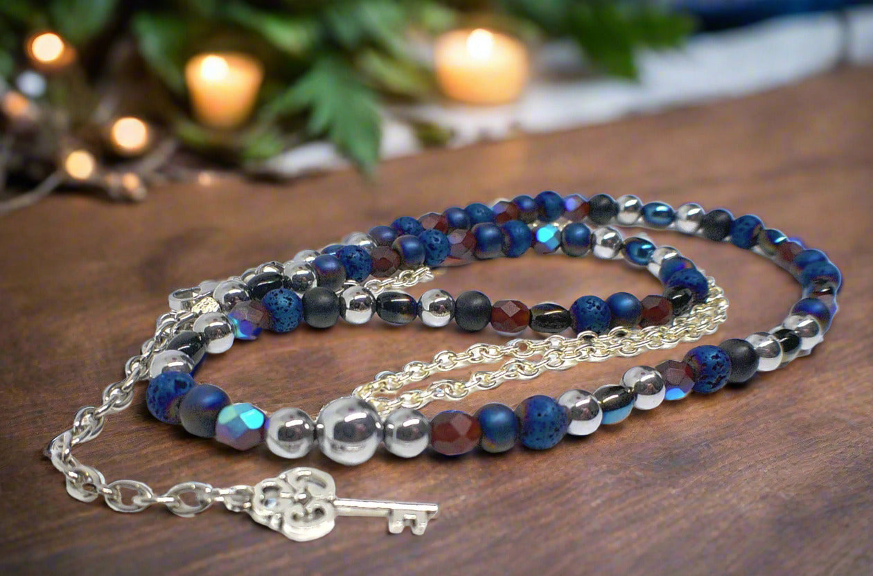 https://www.artistryjewelry.net/products/radiant-blue-natural-lava-and-hematite-beaded-two-strand-necklace